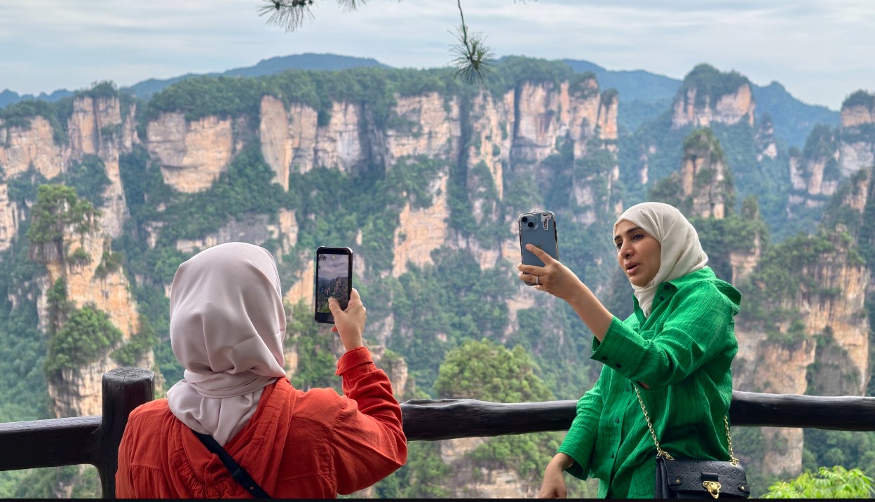 Arrival in Zhangjiajie